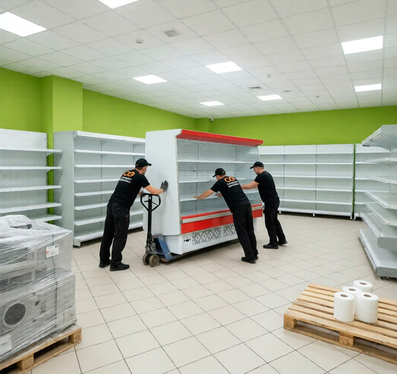 Переезд магазина в Цивильске